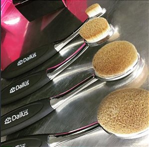 Kit com 4 Pinceis Escovinha Oval Dailus Nº 02/03/04/05 ... Kit com 4 Pinceis Escovinha Oval Dailus Nº 02/03/04/05 ...