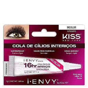 Cola para Cilios Postiços First Kiss 16 Horas I-ENVY - 7g - ... Cola para Cilios Postiços First Kiss 16 Horas I-ENVY - 7g - ...