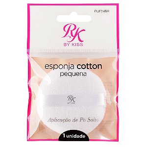 Esponja Cotton Pequena para Pó RK by Kiss Esponja Cotton Pequena para Pó RK by Kiss