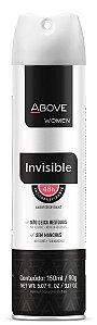 Desodorante Above Aerosol 150ml Invisible Women