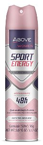 Desodorante Above Aerosol 150 ML Energy Women