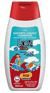 Sabonete Líquido Kids Red Shake Lorys 200ML