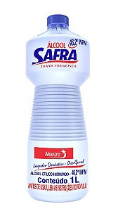 Alcool Líquido Perfumado Safra 46,2º INPM Neutro