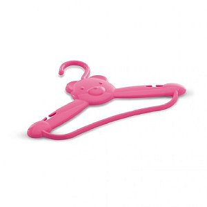 Cabide Urso Adoleta 2 Unid. 0271 Rosa Pop