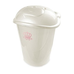 Cesto Urso 41 Litros Majestic Cajovil 828 Rosa Perolado