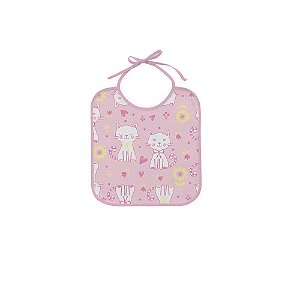 Babador Felpudo Estampado 03 Uni Bercinho Incomfral 0300030201 Rosa