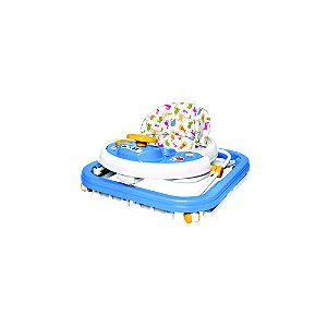 Andador Infantil Bichinhos Musical Styll Baby - 9800 Azul