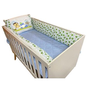 Kit Berço Bordado Bichinhos - Sapinho Surukinha 1530