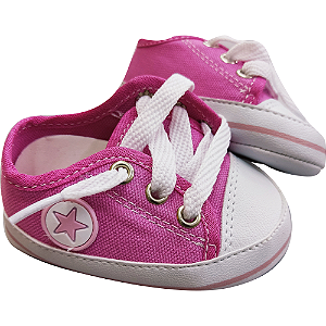 Tênis Estrelinha Rosa Mimos