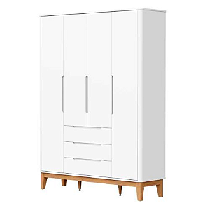 GUARDA ROUPA BOOM CLASSIC 4 PORTAS RELLER