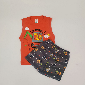 Conjunto Infantil – Camiseta e Bermuda
