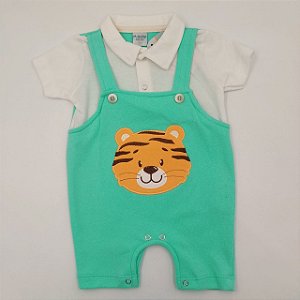 Macacão Curto de Bebê