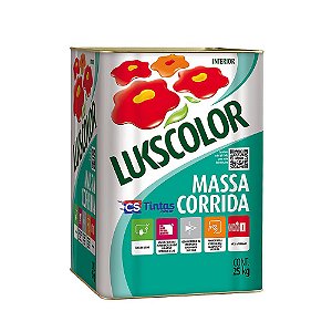 MASSA CORRIDA LT 25KG - LUKSCOLOR