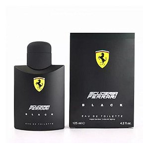 PERFUME SCUDERIA FERRARI BLACK MASCULINO EAU DE TOILETTE