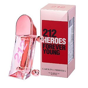 PERFUME CAROLINA HERRERA 212 HEROES FOREVER YOUNG FEMININO EAU DE PARFUM