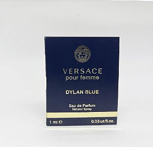 AMOSTRA VERSACE DYLAN BLUE POUR FEMME EDP FEMININO 1 ML