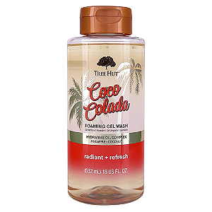 GEL DE BANHO FOAMING GEL WASH TREE HUT COCO COLADA 532 ML