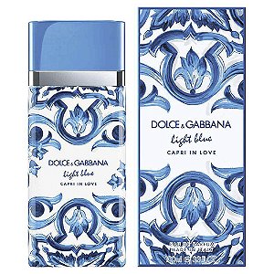 DOLCE & GABBANA LIGHT BLUE CAPRI IN LOVE EDP FEMININO