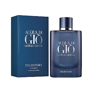 PERFUME GIORGIO ARMANI ACQUA DI GIO PROFONDO MASCULINO EAU DE PARFUM