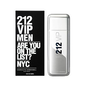 PERFUME CAROLINA HERRERA 212 VIP MEN MASCULINO EAU DE TOILETTE