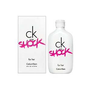 PERFUME CALVIN KLEIN CK ONE SHOCK FOR HER FEMININO EAU DE TOILETTE