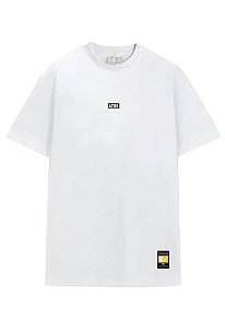 CAMISA STREETWEAR WHITE BASIC ATBS® LOGO