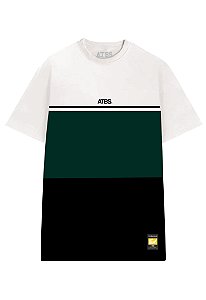 CAMISA STREETWEAR ATBS® TRICOLOR GREEN