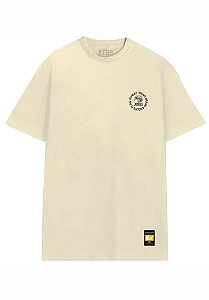 CAMISA STREETWEAR ATBS® "ALL THE EAGLES" BEGE