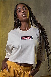 CROPPED STREETWEAR ATBS® BOX LOGO OFF WHITE
