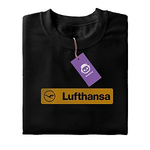 Camiseta Lufthansa Linhas Aéreas