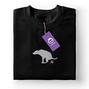 Camiseta Cachorro Defecando Comunismo