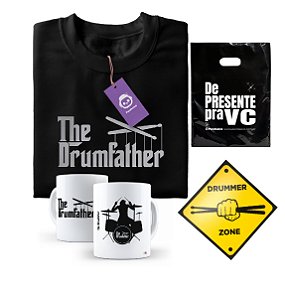 Kit Presente Baterista The Drumfather