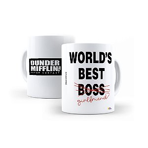 Caneca World Best Boyfriend or Girlfriend The Office