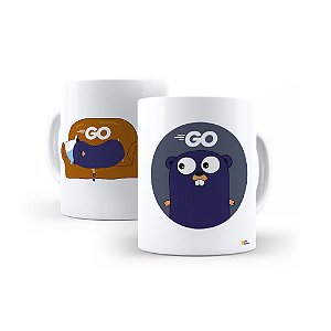 Caneca Programador Go Golang Devs
