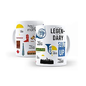Caneca How I Met Your Mother Referencias