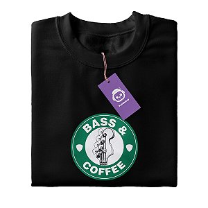 Camiseta Baixista Bass and Coffee