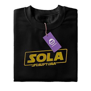 Camiseta Sola Scriptura Solo Star Wars