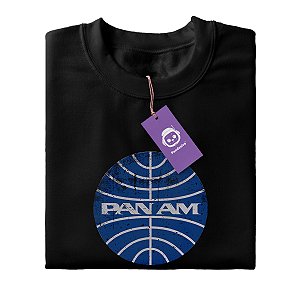 Camiseta Pan Am Aviação Retrô