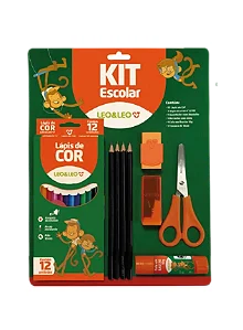 KIT Escolar leo & leo c/20 pçs