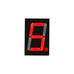Display de 07 segmentos Catodo Comum 0.56". Vermelho
