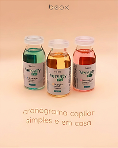 CRONOGRAMA CAPILAR, HIDRATAÇÃO, NUTRIÇÃO, RECONSTRUÇÃO 15ML CADA.