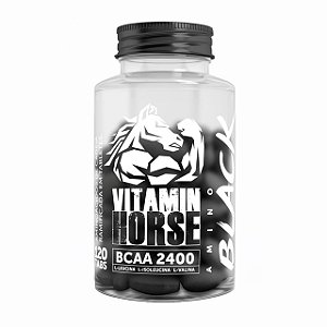 AMINO BLACK BCAA 2400 120TABS - VITAMIN HORSE
