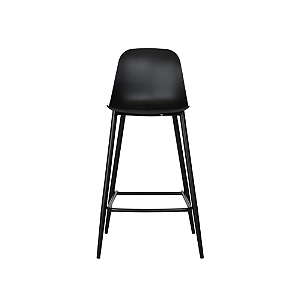 BANQUETA MIAMI MÉDIA. PRETA