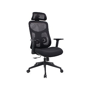 CADEIRA EVEREST PRESIDENTE. PRETO