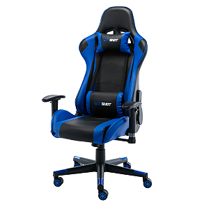 CADEIRA GAMER ONE SHOT. AZUL E PRETO