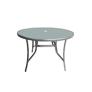MESA ARPOADOR. CINZA