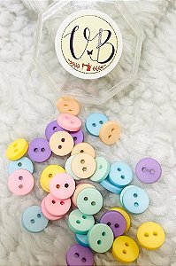 Botão Candy Colors Liso