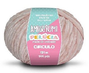 Amigurumi Pelúcia Círculo 131m 100% Poliéster 