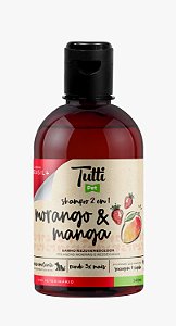 Shampoo 2 em 1 Morango & Manga para Cães e Gatos 340ml