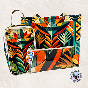 Kit Geométrico Floral